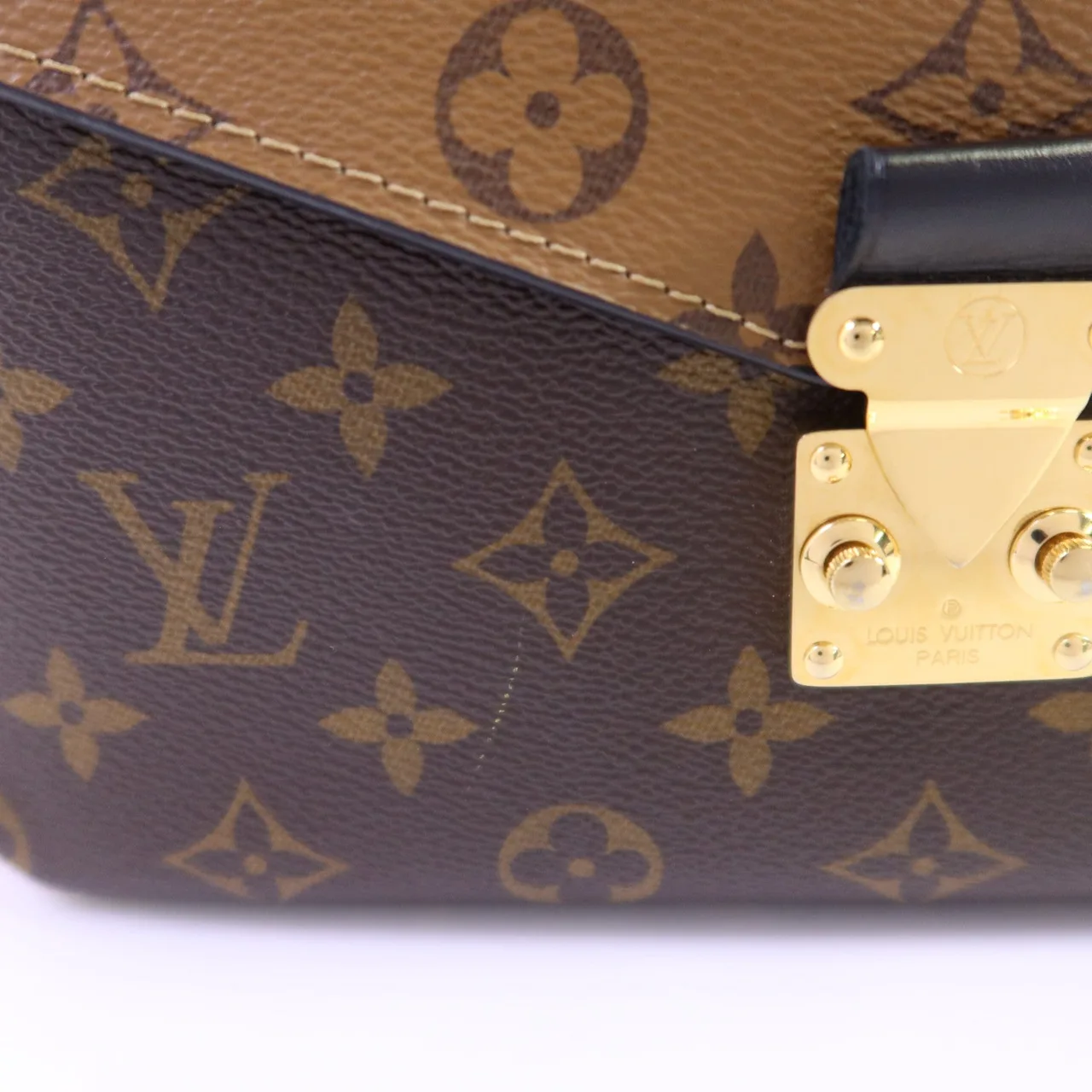 LOUIS VUITTON Pochette Metis M41465 2-Way Bag Coated Canvas 棕色 Coated Canvas Rank A - Thumbnail 12