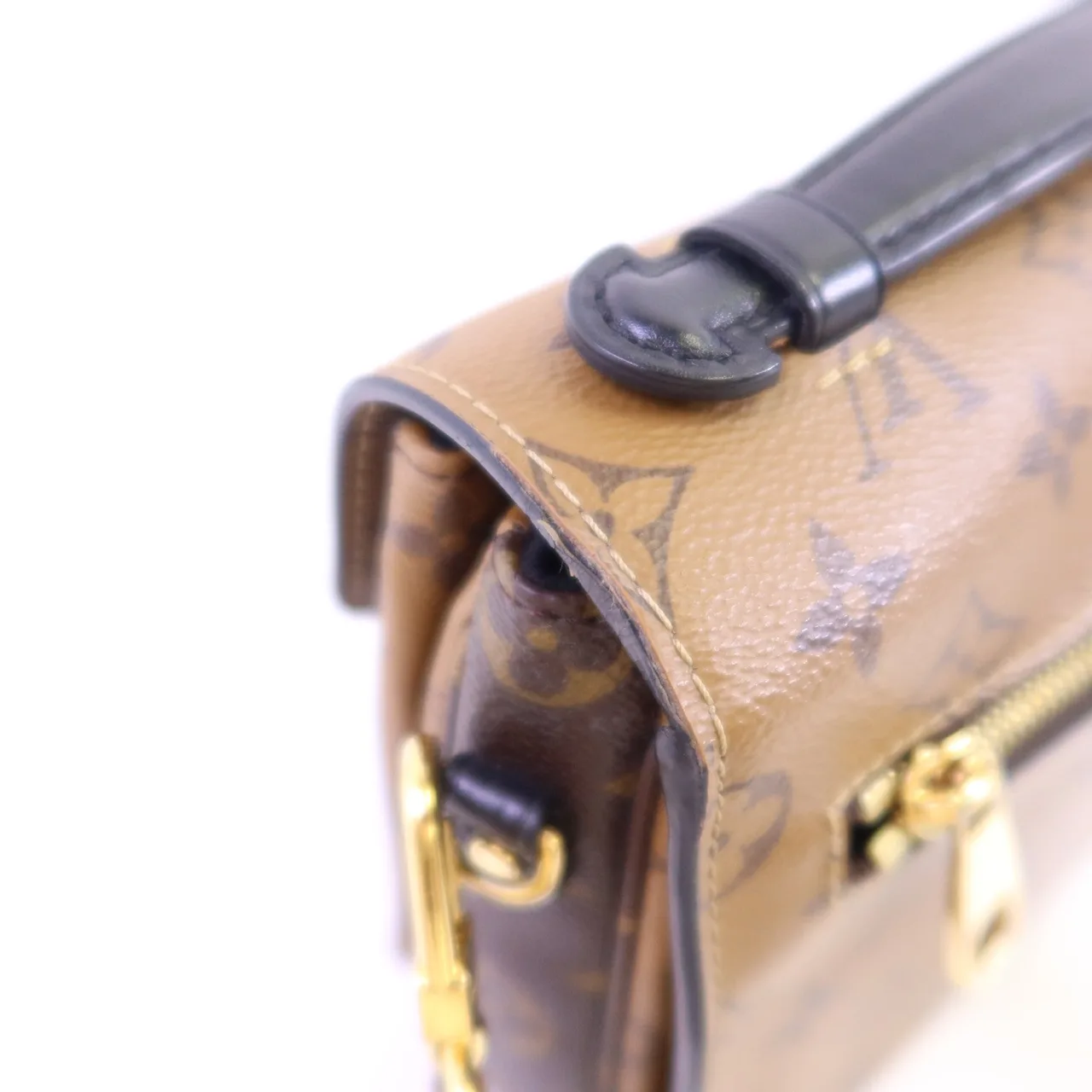 LOUIS VUITTON Pochette Metis M41465 2-Way Bag Coated Canvas 棕色 Coated Canvas Rank A - Thumbnail 18