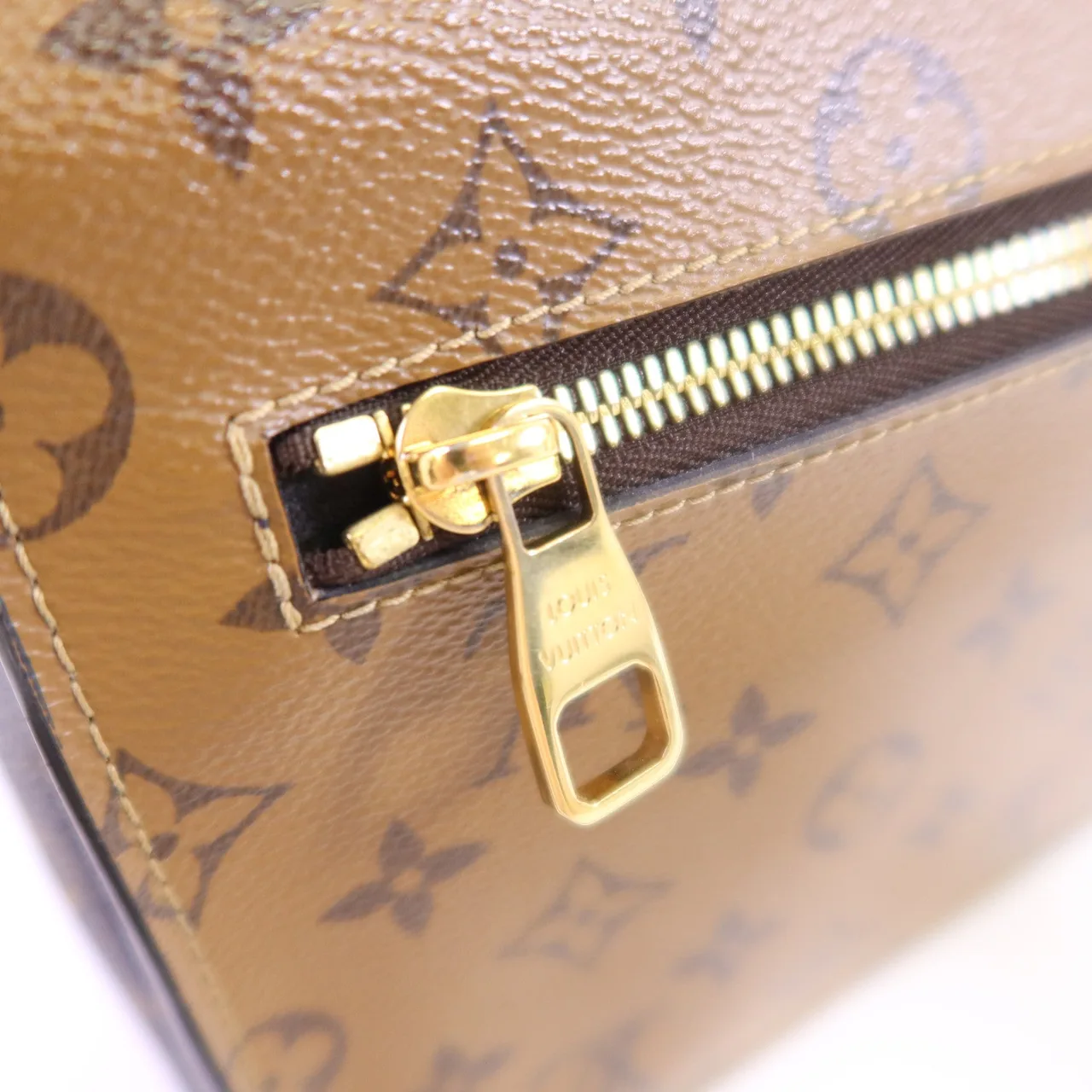 LOUIS VUITTON Pochette Metis M41465 2-Way Bag Coated Canvas 棕色 Coated Canvas Rank A - Thumbnail 19