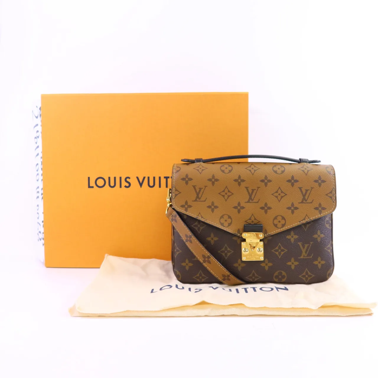 LOUIS VUITTON Pochette Metis M41465 2-Way Bag Coated Canvas 棕色 Coated Canvas Rank A - Thumbnail 25