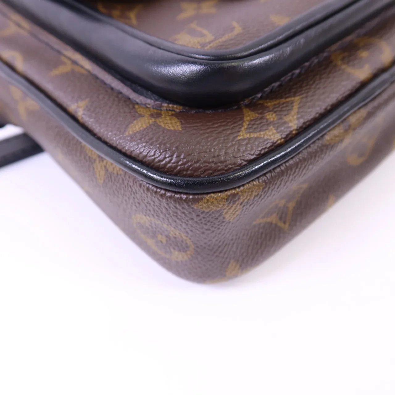 LOUIS VUITTON Christopher M69404 肩背包 塗層帆布 棕色 / 黑色 塗層帆布 中古品A - 縮圖 12