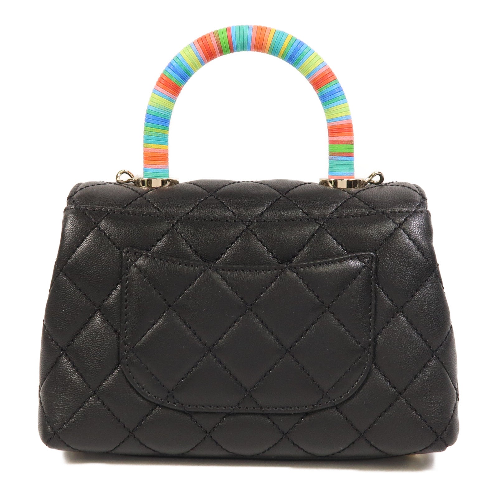 LOUIS VUITTON AS2215 2-Way Bag Lambskin 2