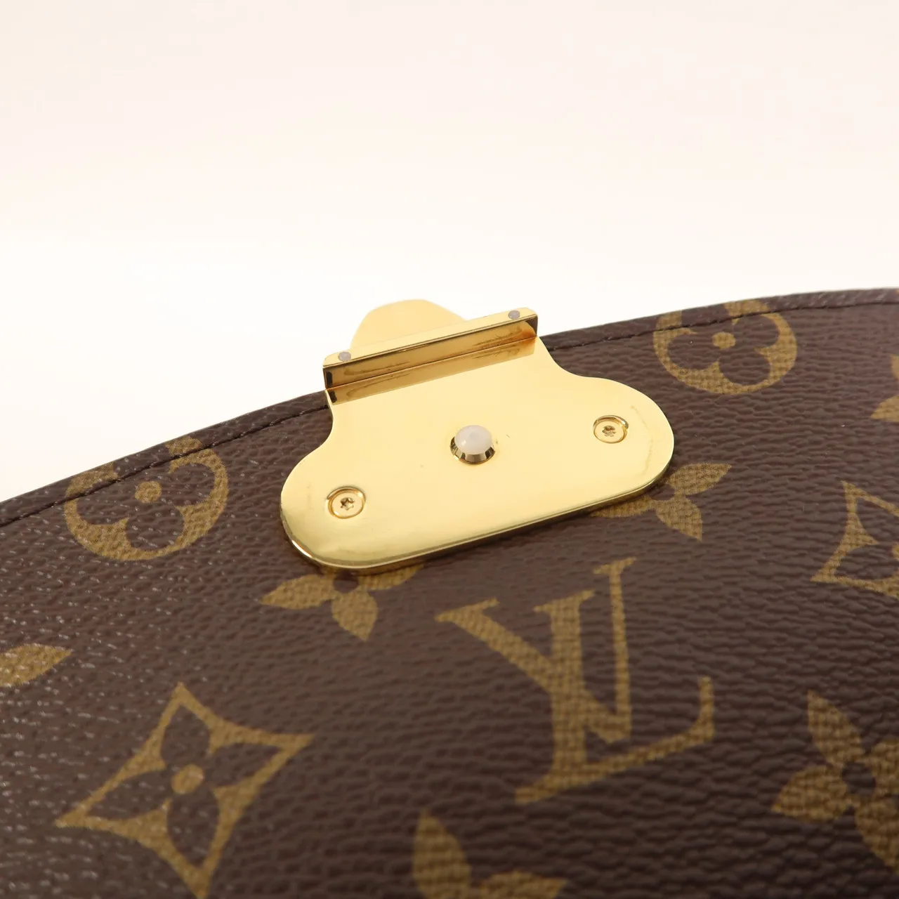 LOUIS VUITTON Saint Placide M43714 Shoulder Bag Coated Canvas 棕色 / Brown Coated Canvas Rank A - Thumbnail 15