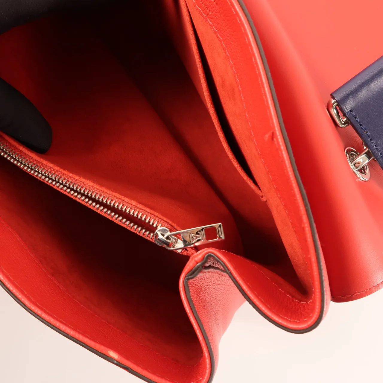 LOUIS VUITTON M42905 2-Way Bag Calfskin 紅色 / RED Calfskin Rank A - Thumbnail 13