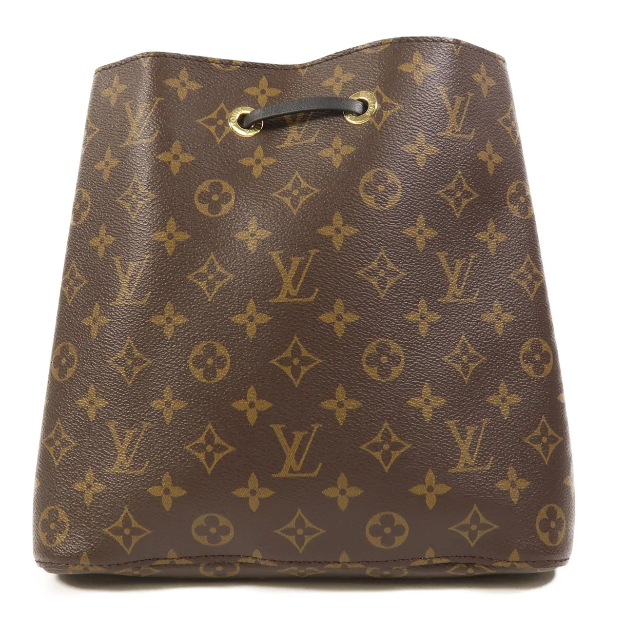 LOUIS VUITTON NeoNoe M44020 Shoulder Bag Coated Canvas 棕色 / 黑色 / Black Coated Canvas Rank B - Thumbnail 2