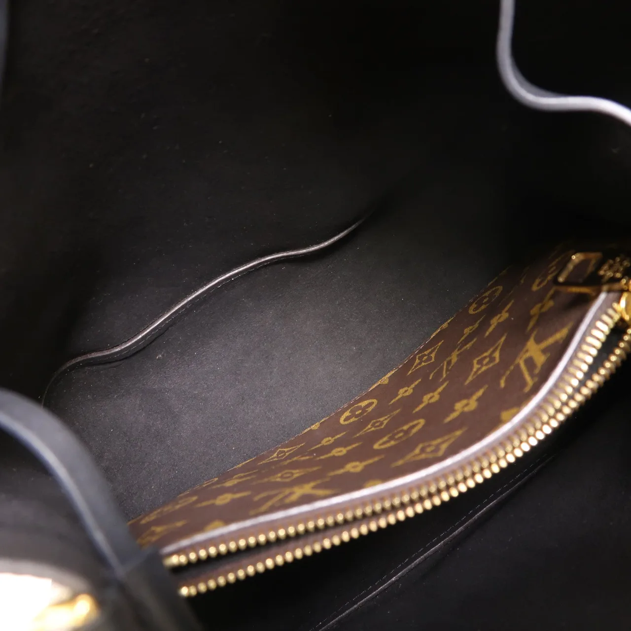 LOUIS VUITTON NeoNoe M44020 Shoulder Bag Coated Canvas 棕色 / 黑色 / Black Coated Canvas Rank B - Thumbnail 6
