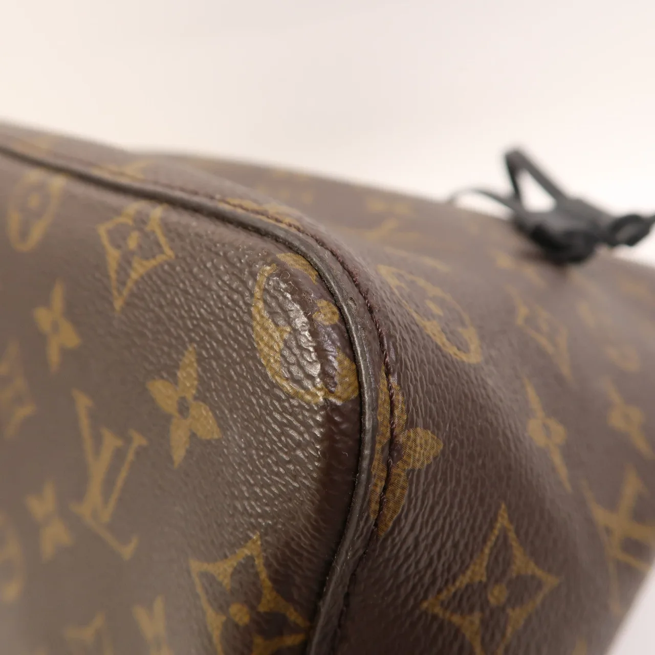 LOUIS VUITTON NeoNoe M44020 Shoulder Bag Coated Canvas 棕色 / 黑色 / Black Coated Canvas Rank B - Thumbnail 10