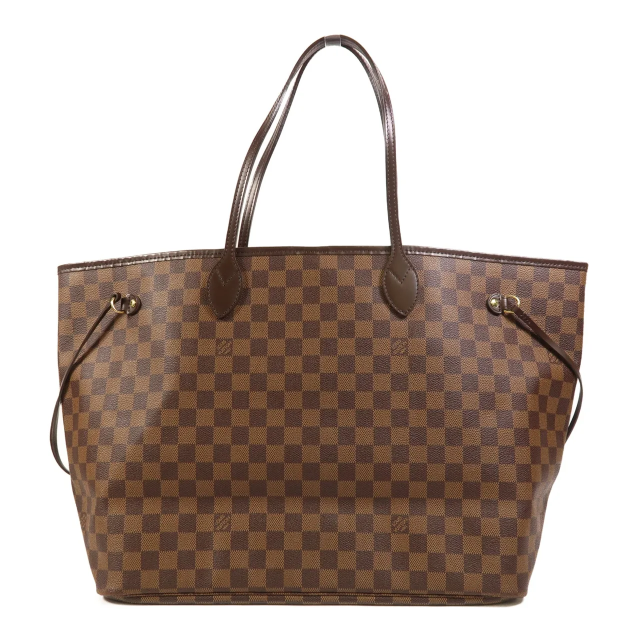 LOUIS VUITTON Neverfull N51106 Tote Bag Coated Canvas 棕色 / Brown