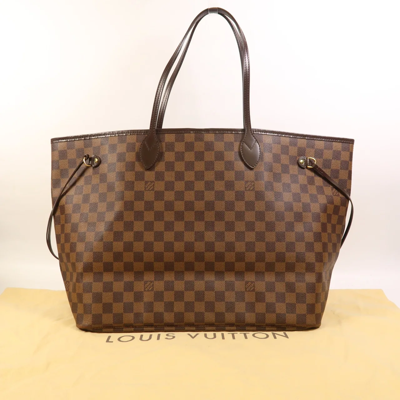 LOUIS VUITTON Neverfull N51106 Tote Bag Coated Canvas 棕色 / Brown Coated Canvas Rank A - Thumbnail 9