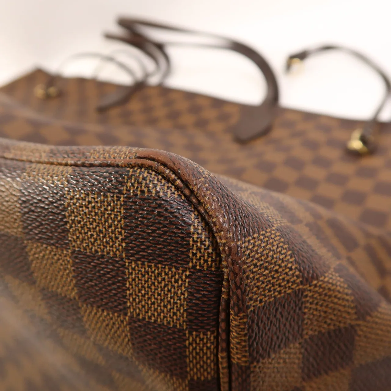 LOUIS VUITTON Neverfull N51106 Tote Bag Coated Canvas 棕色 / Brown Coated Canvas Rank A - Thumbnail 12