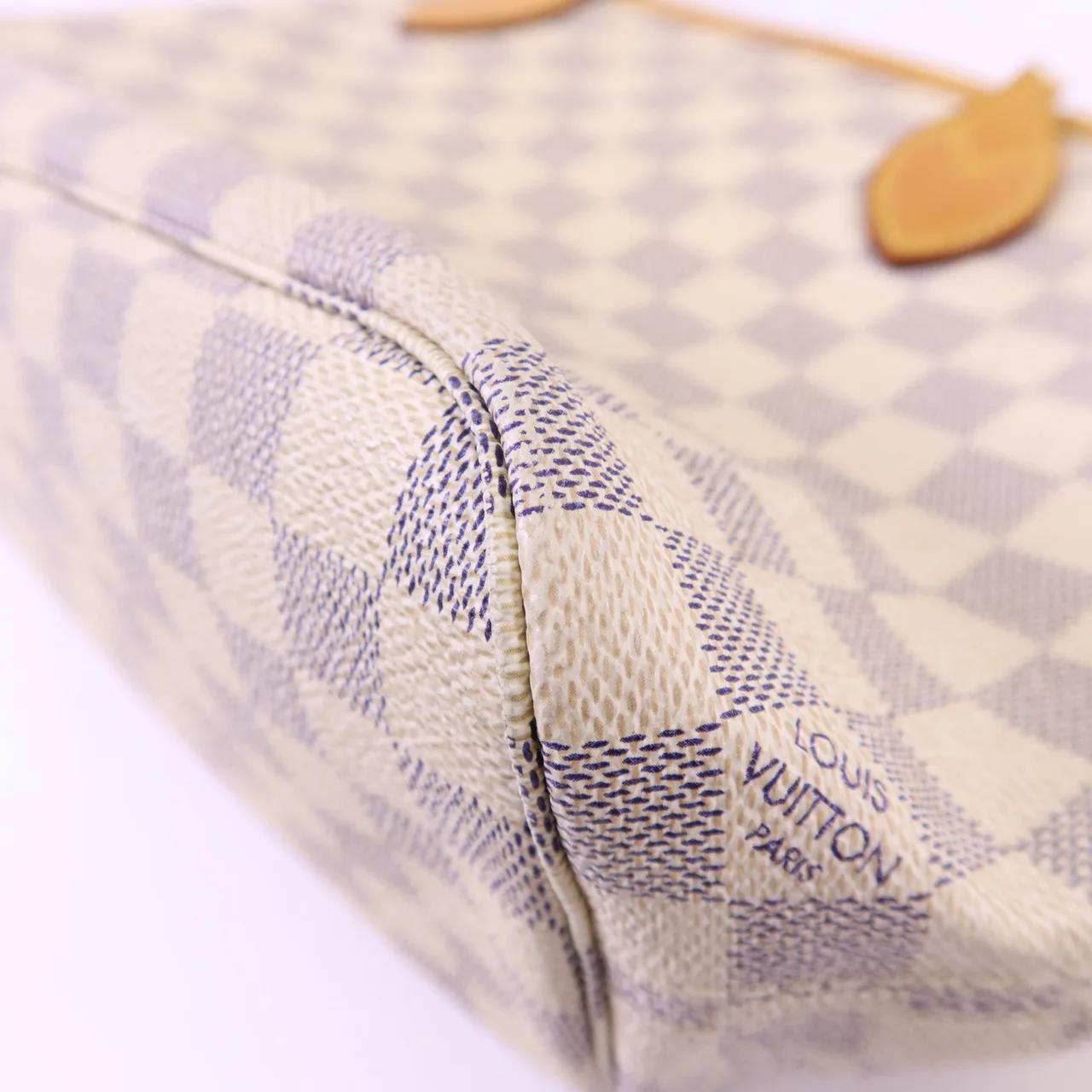 LOUIS VUITTON Neverfull N41362 Tote Bag Coated Canvas 白色 Coated Canvas Rank B - Thumbnail 13