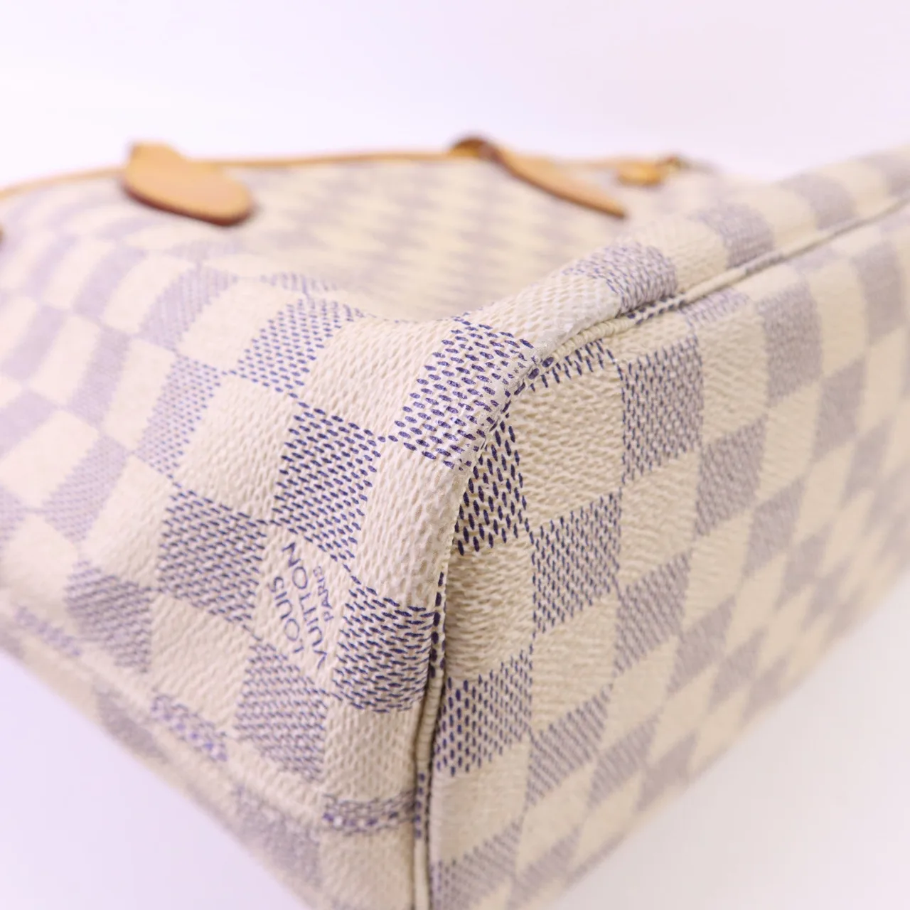 LOUIS VUITTON Neverfull N41362 Tote Bag Coated Canvas 白色 Coated Canvas Rank B - Thumbnail 14