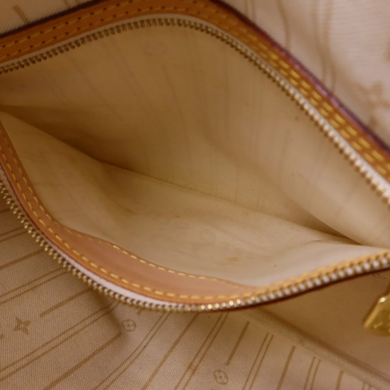 LOUIS VUITTON Neverfull N41362 Tote Bag Coated Canvas 白色 Coated Canvas Rank B - Thumbnail 20