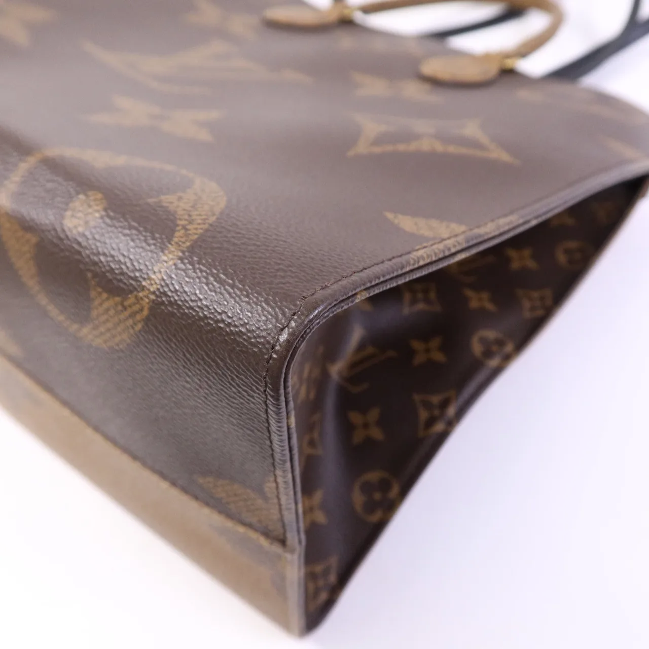 LOUIS VUITTON OnTheGo M45320 2-Way Bag Coated Canvas 棕色 Coated Canvas Rank A - Thumbnail 5