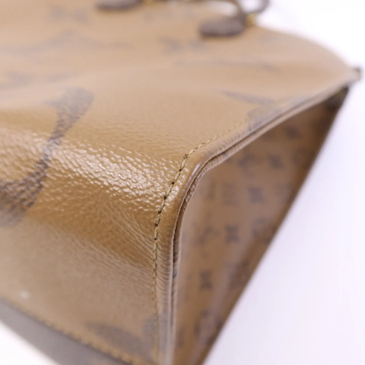 LOUIS VUITTON OnTheGo M45320 2-Way Bag Coated Canvas 棕色 Coated Canvas Rank A - Thumbnail 7