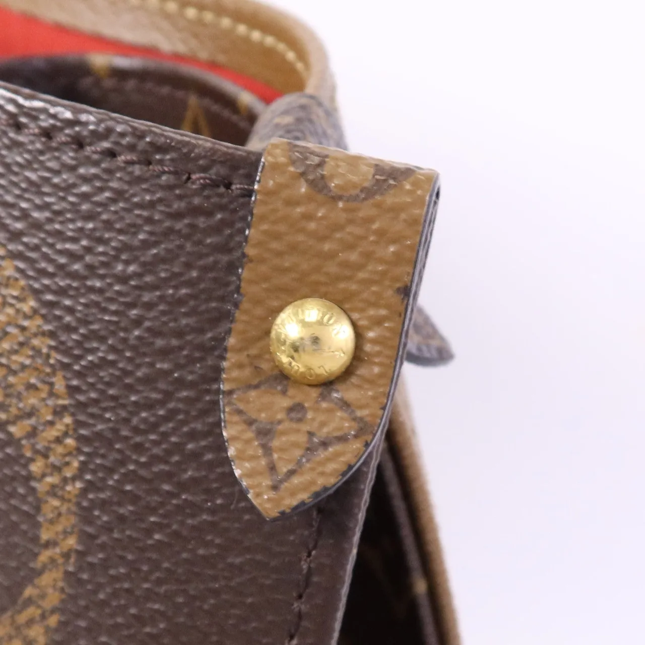 LOUIS VUITTON OnTheGo M45320 2-Way Bag Coated Canvas 棕色 Coated Canvas Rank A - Thumbnail 10