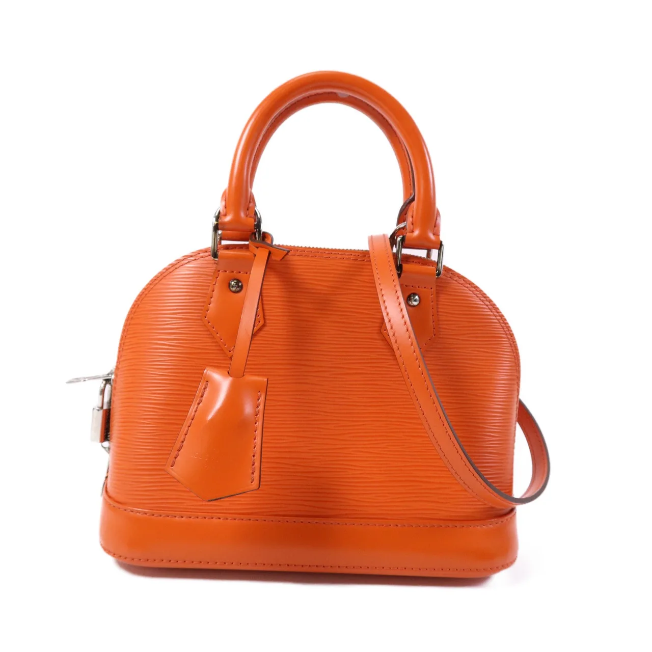 LOUIS VUITTON Alma M40854 2-Way Bag Calfskin 橘色 / Orange
