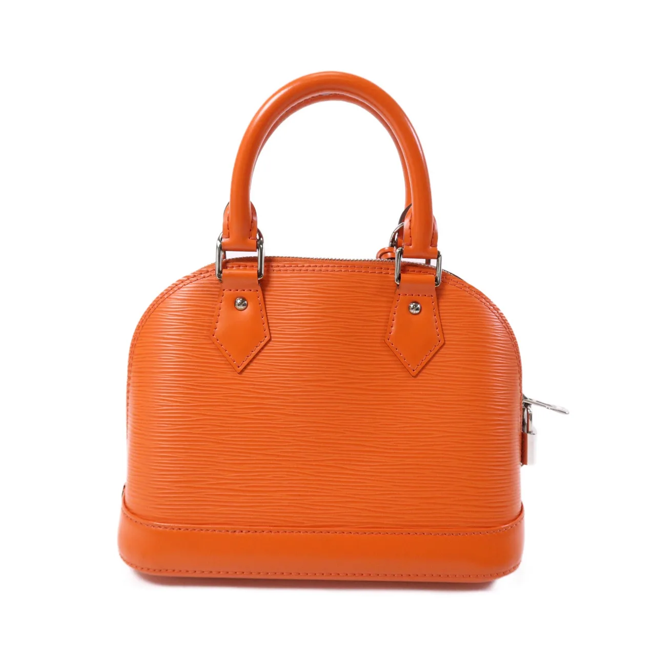 LOUIS VUITTON Alma M40854 2-Way Bag Calfskin 橘色 / Orange Calfskin Rank A - Thumbnail 2