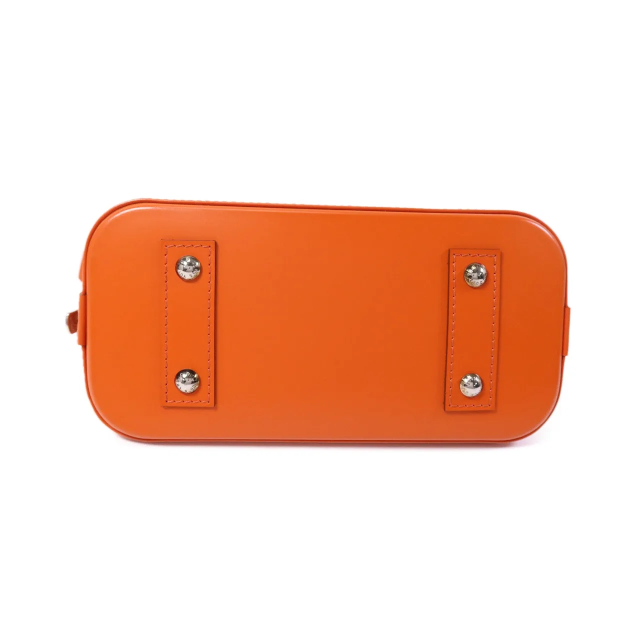 LOUIS VUITTON Alma M40854 2-Way Bag Calfskin 橘色 / Orange Calfskin Rank A - Thumbnail 4