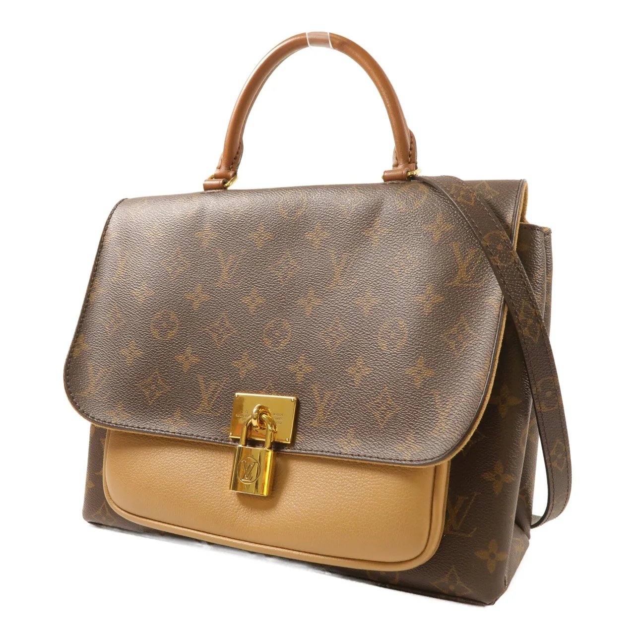 LOUIS VUITTON Marignan M44257 2-Way Bag Coated Canvas 棕色 / Brown Coated Canvas Rank B - Thumbnail 3