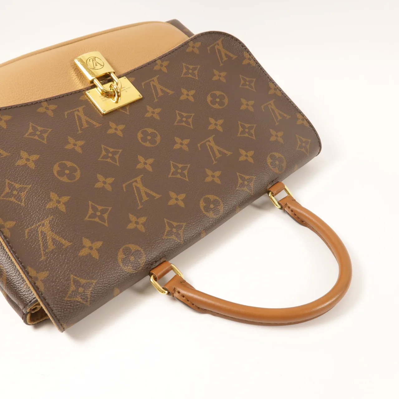 LOUIS VUITTON Marignan M44257 2-Way Bag Coated Canvas 棕色 / Brown Coated Canvas Rank B - Thumbnail 10