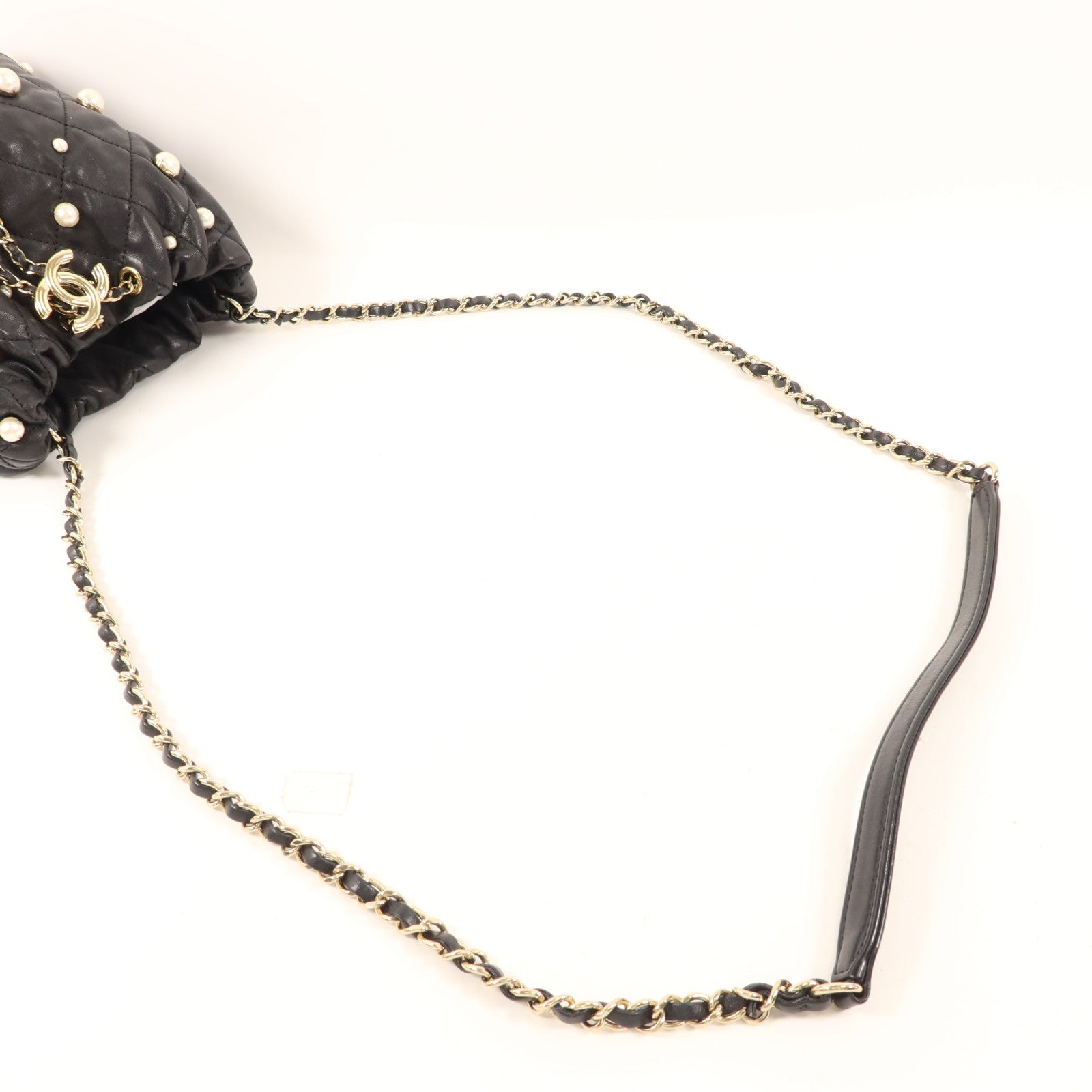 LOUIS VUITTON Bucket Shoulder Bag Lambskin 5