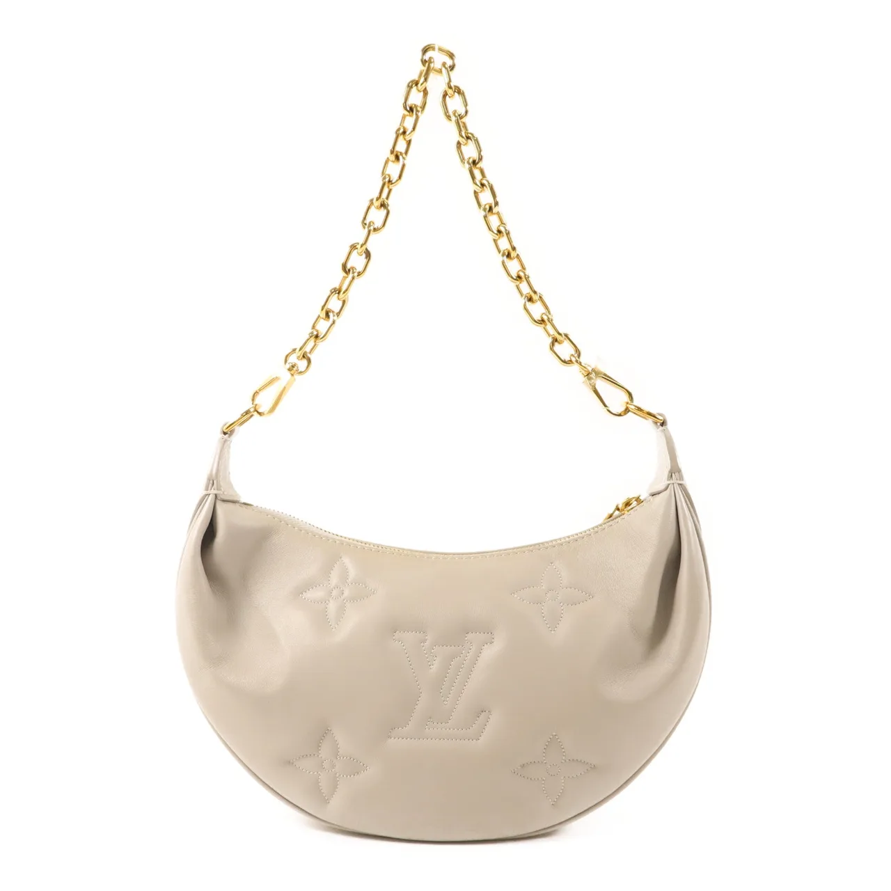 LOUIS VUITTON Over The Moon M59799 2-Way Bag Calfskin 灰色 / Gray Calfskin Rank B - Thumbnail 2