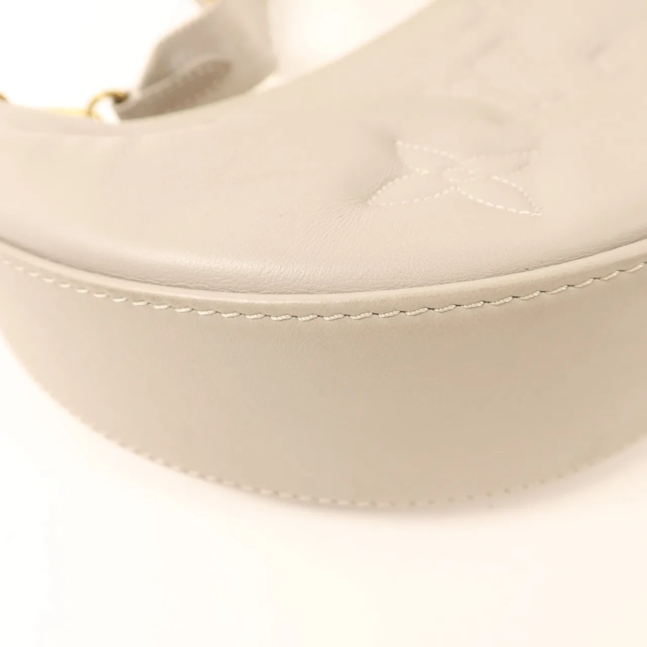 LOUIS VUITTON Over The Moon M59799 2-Way Bag Calfskin 灰色 / Gray Calfskin Rank B - Thumbnail 11