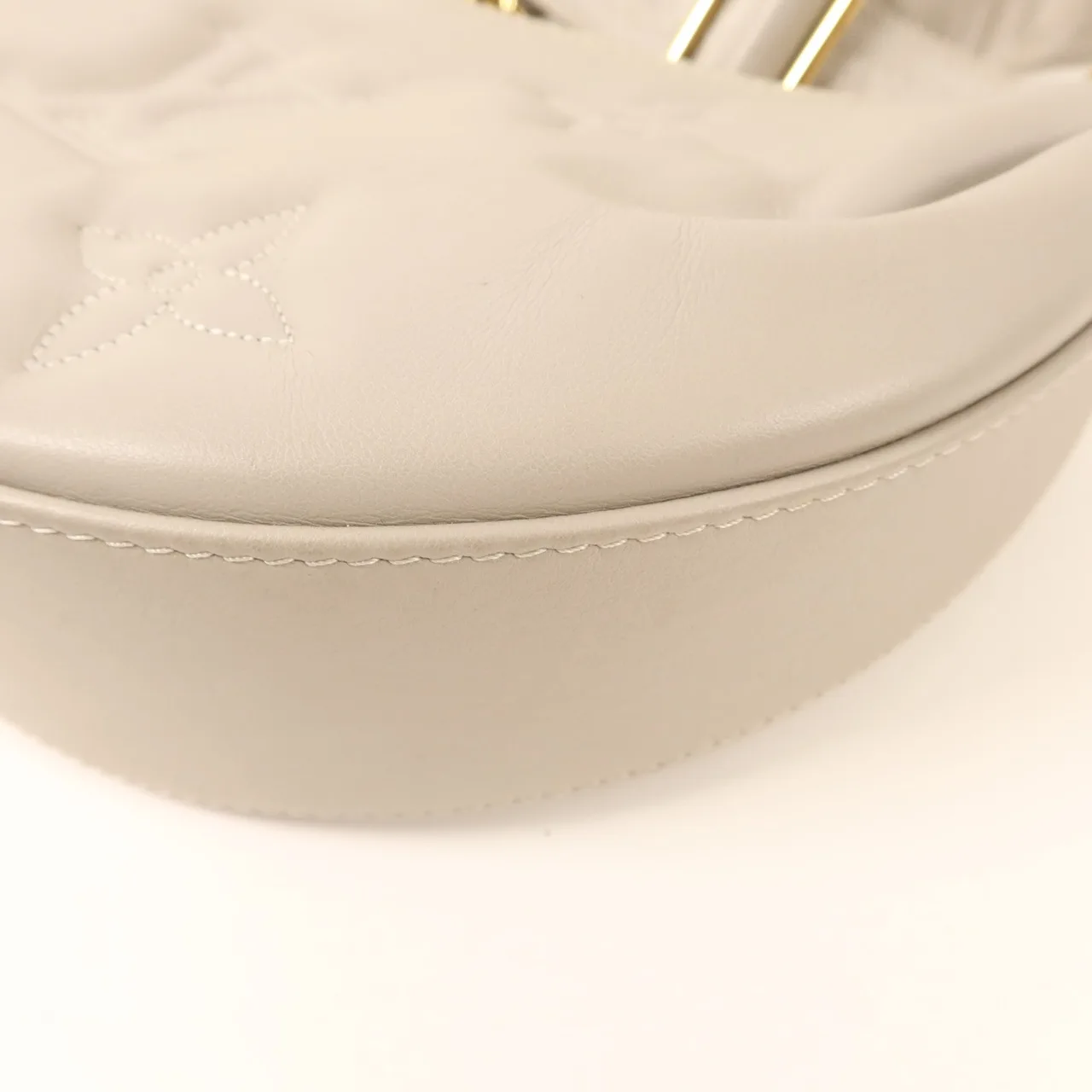 LOUIS VUITTON Over The Moon M59799 2-Way Bag Calfskin 灰色 / Gray Calfskin Rank B - Thumbnail 12