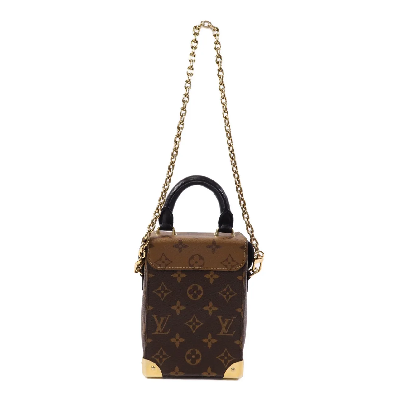LOUIS VUITTON Camera Box M82465 2-Way Bag Coated Canvas 棕色 / Brown Coated Canvas Rank B - Thumbnail 2