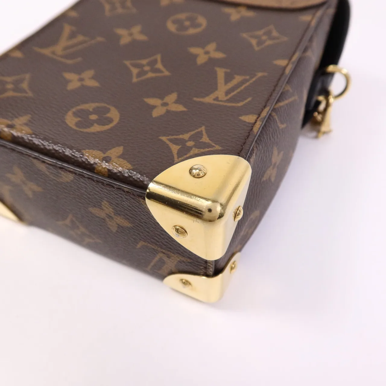 LOUIS VUITTON Camera Box M82465 2-Way Bag Coated Canvas 棕色 / Brown Coated Canvas Rank B - Thumbnail 12