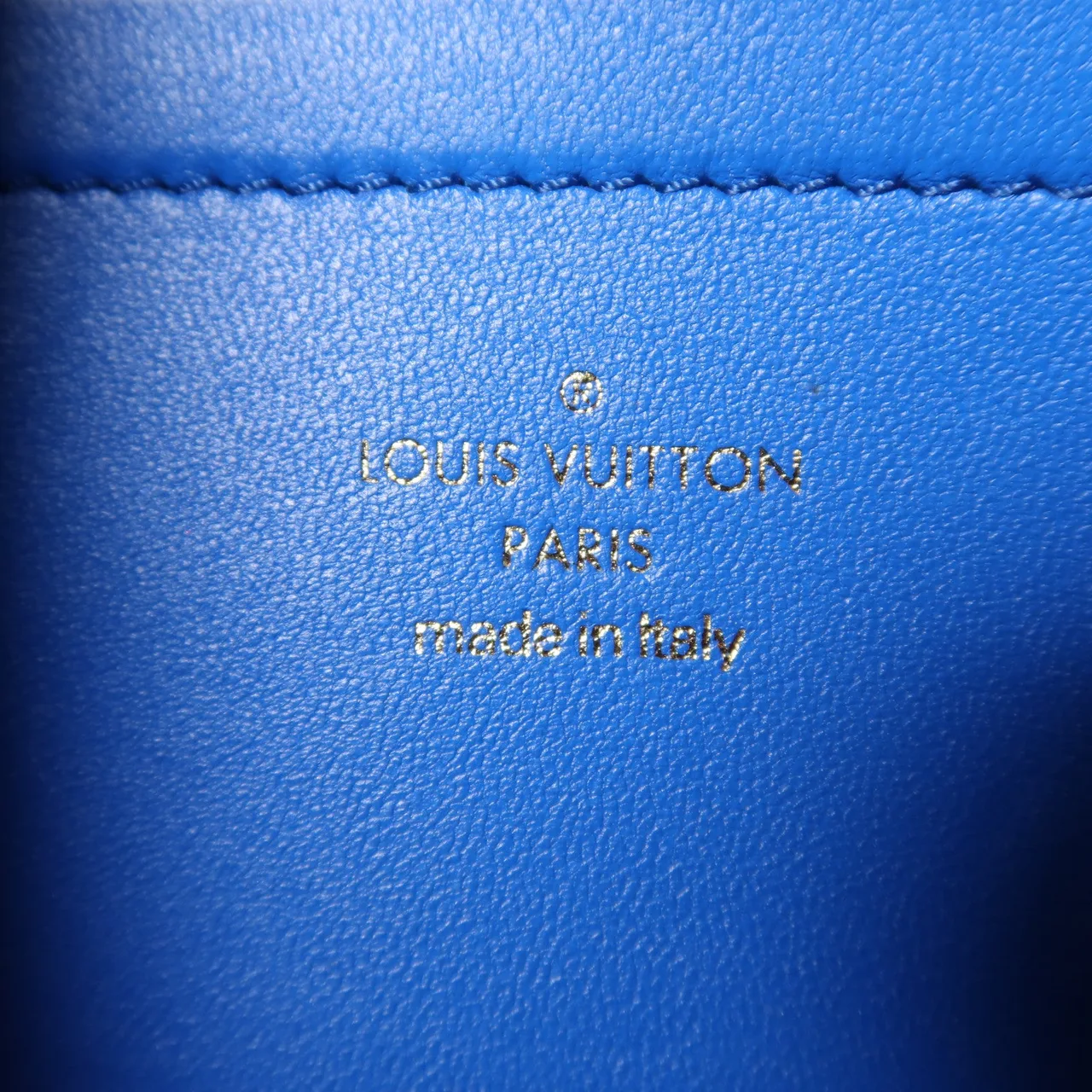 LOUIS VUITTON Coussin M80743 Shoulder Bag Lambskin 藍色 / 紅色 / Blue Lambskin Rank A - Thumbnail 6