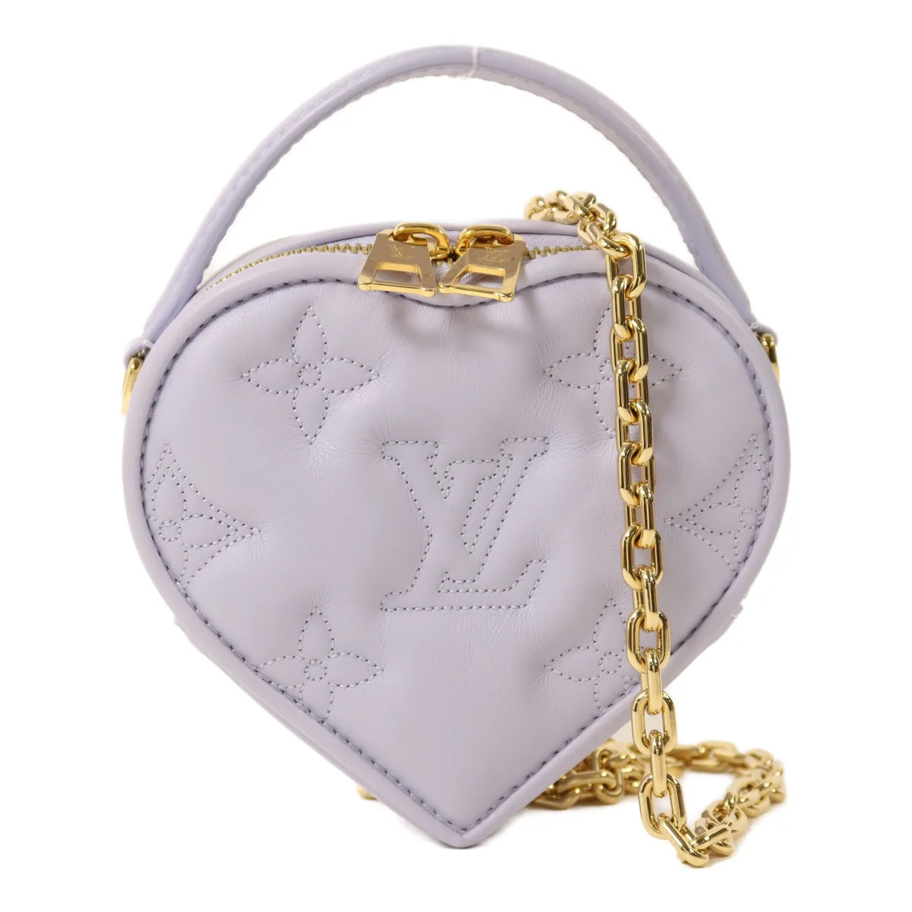 LOUIS VUITTON M82041 2-Way Bag Leather 紫色 / Purple