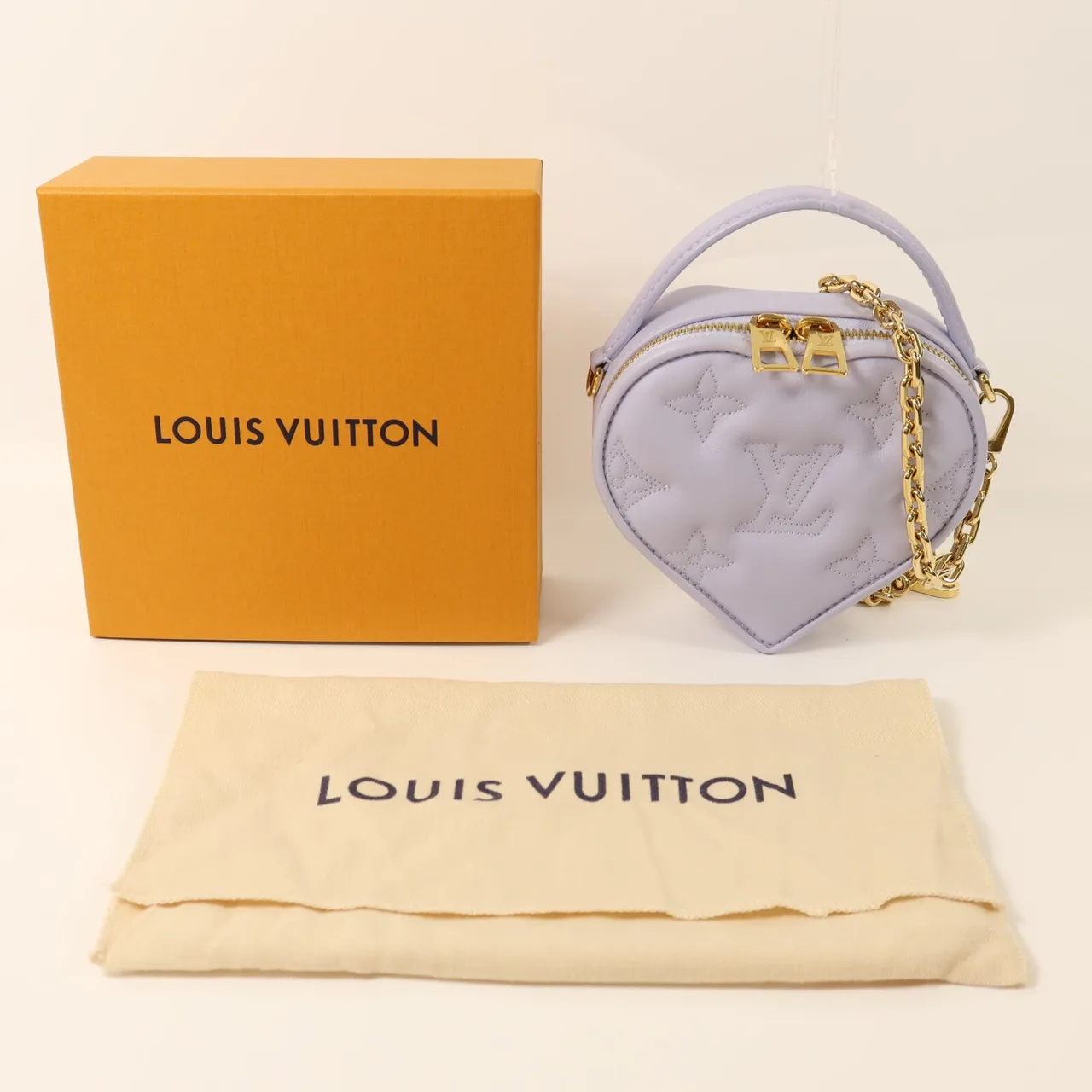 LOUIS VUITTON M82041 2-Way Bag Leather 紫色 / Purple Leather Rank A - Thumbnail 8