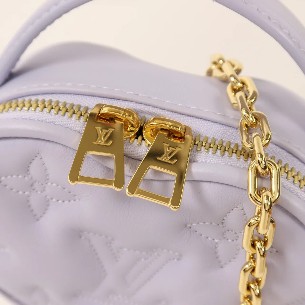 LOUIS VUITTON M82041 2-Way Bag Leather 紫色 / Purple Leather Rank A - Thumbnail 9