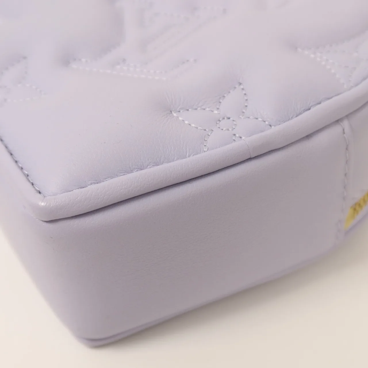 LOUIS VUITTON M82041 2-Way Bag Leather 紫色 / Purple Leather Rank A - Thumbnail 13