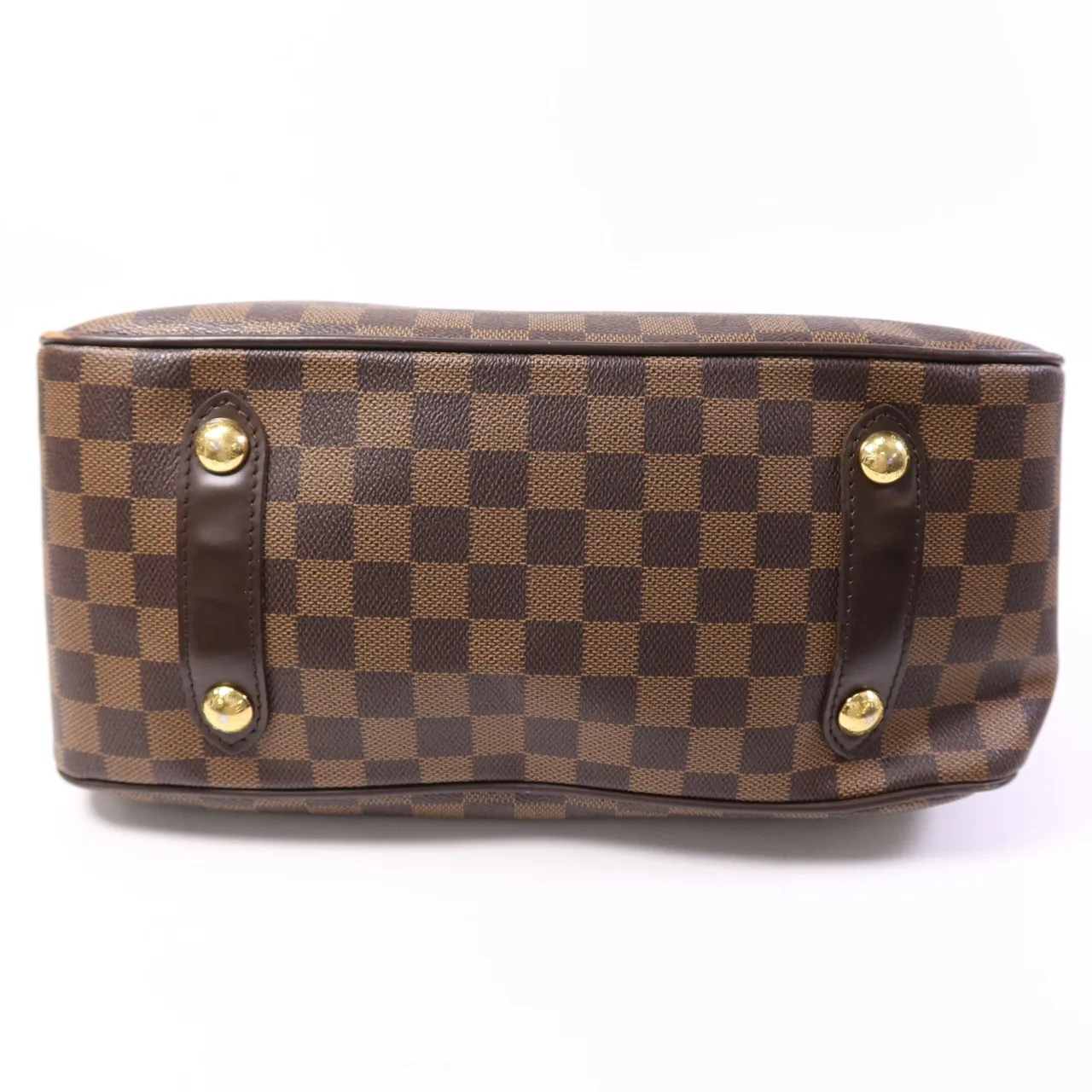 LOUIS VUITTON N41177 2-Way Bag Coated Canvas 棕色 Coated Canvas Rank B - Thumbnail 4