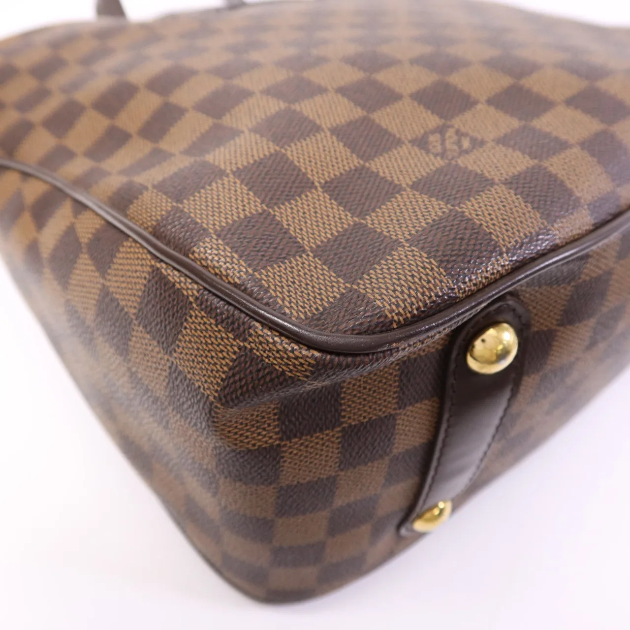 LOUIS VUITTON N41177 2-Way Bag Coated Canvas 棕色 Coated Canvas Rank B - Thumbnail 8