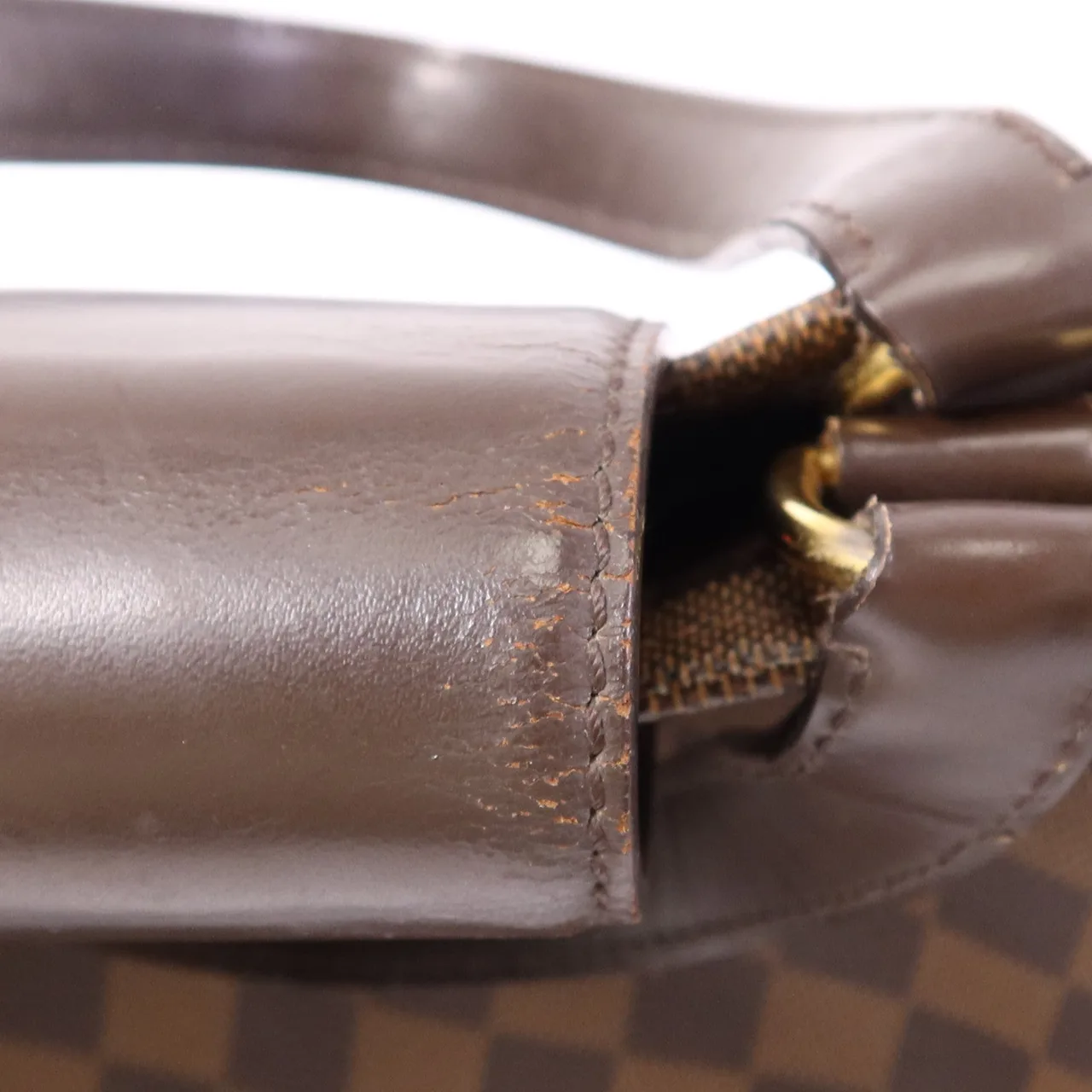 LOUIS VUITTON N41177 2-Way Bag Coated Canvas 棕色 Coated Canvas Rank B - Thumbnail 15