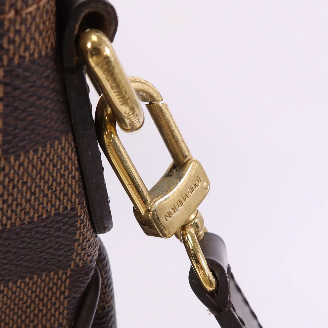 LOUIS VUITTON N41177 2-Way Bag Coated Canvas 棕色 Coated Canvas Rank B - Thumbnail 18