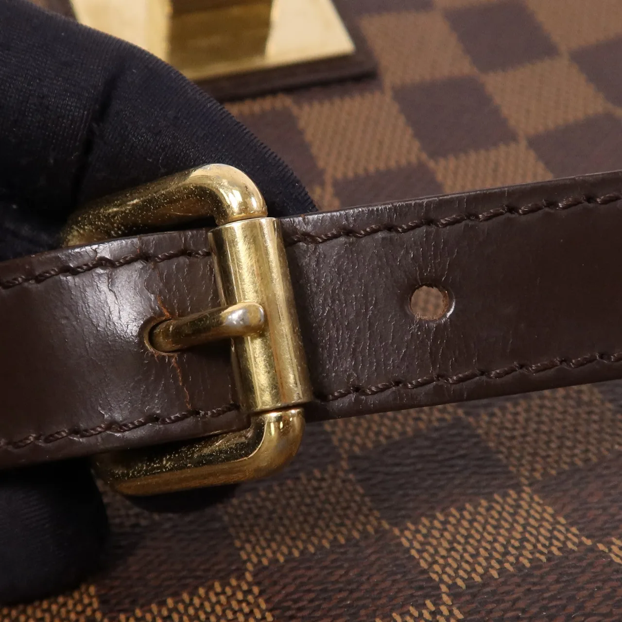 LOUIS VUITTON N41177 2-Way Bag Coated Canvas 棕色 Coated Canvas Rank B - Thumbnail 20