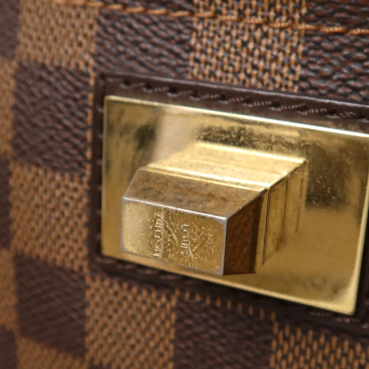 LOUIS VUITTON N41177 2-Way Bag Coated Canvas 棕色 Coated Canvas Rank B - Thumbnail 21