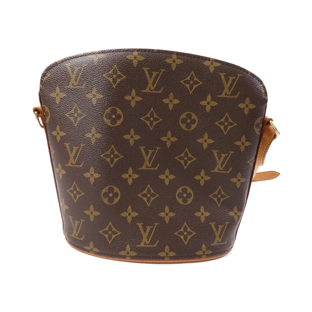 LOUIS VUITTON Drouot M51290 Shoulder Bag Coated Canvas 棕色 Coated Canvas Rank B - Thumbnail 2