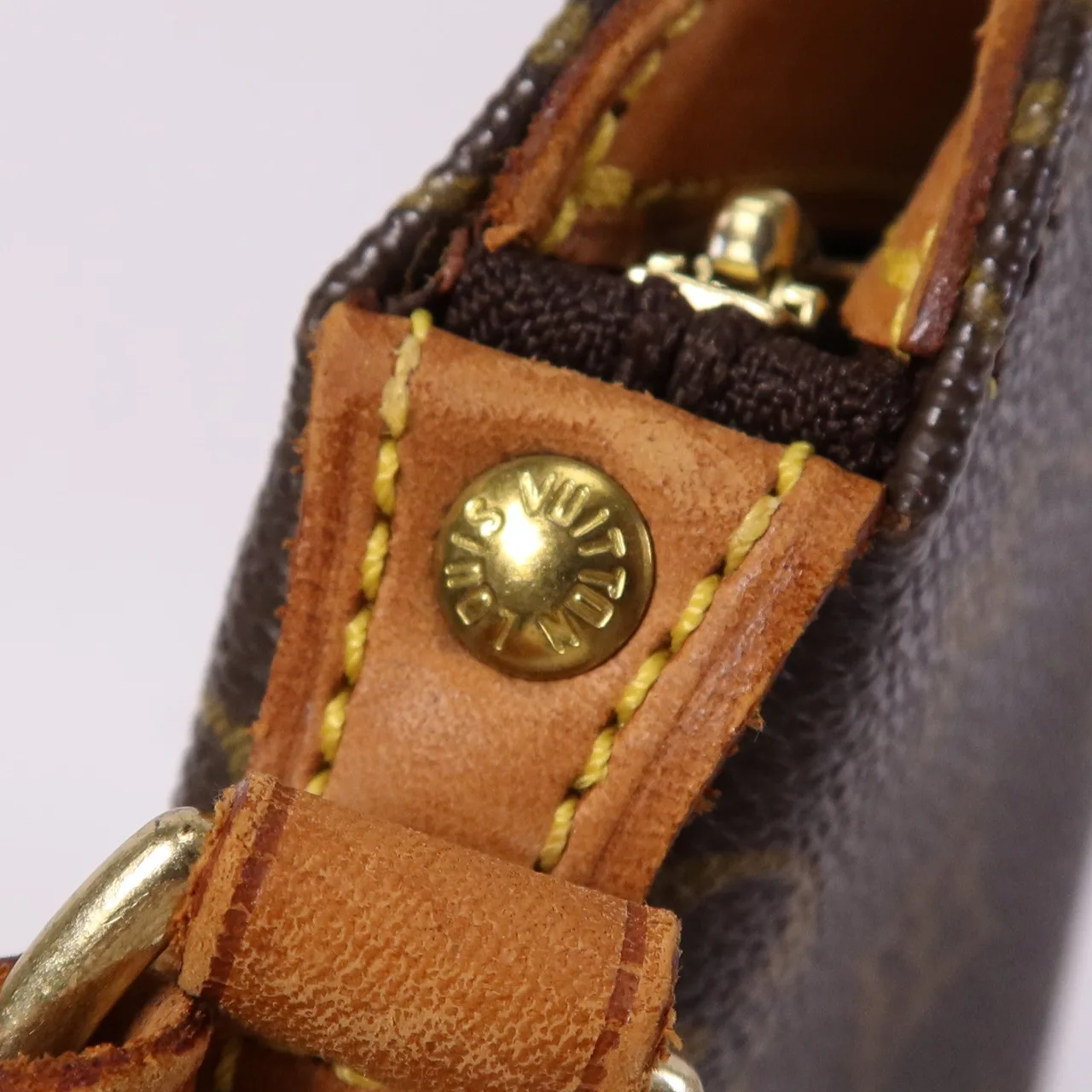 LOUIS VUITTON Drouot M51290 Shoulder Bag Coated Canvas 棕色 Coated Canvas Rank B - Thumbnail 10