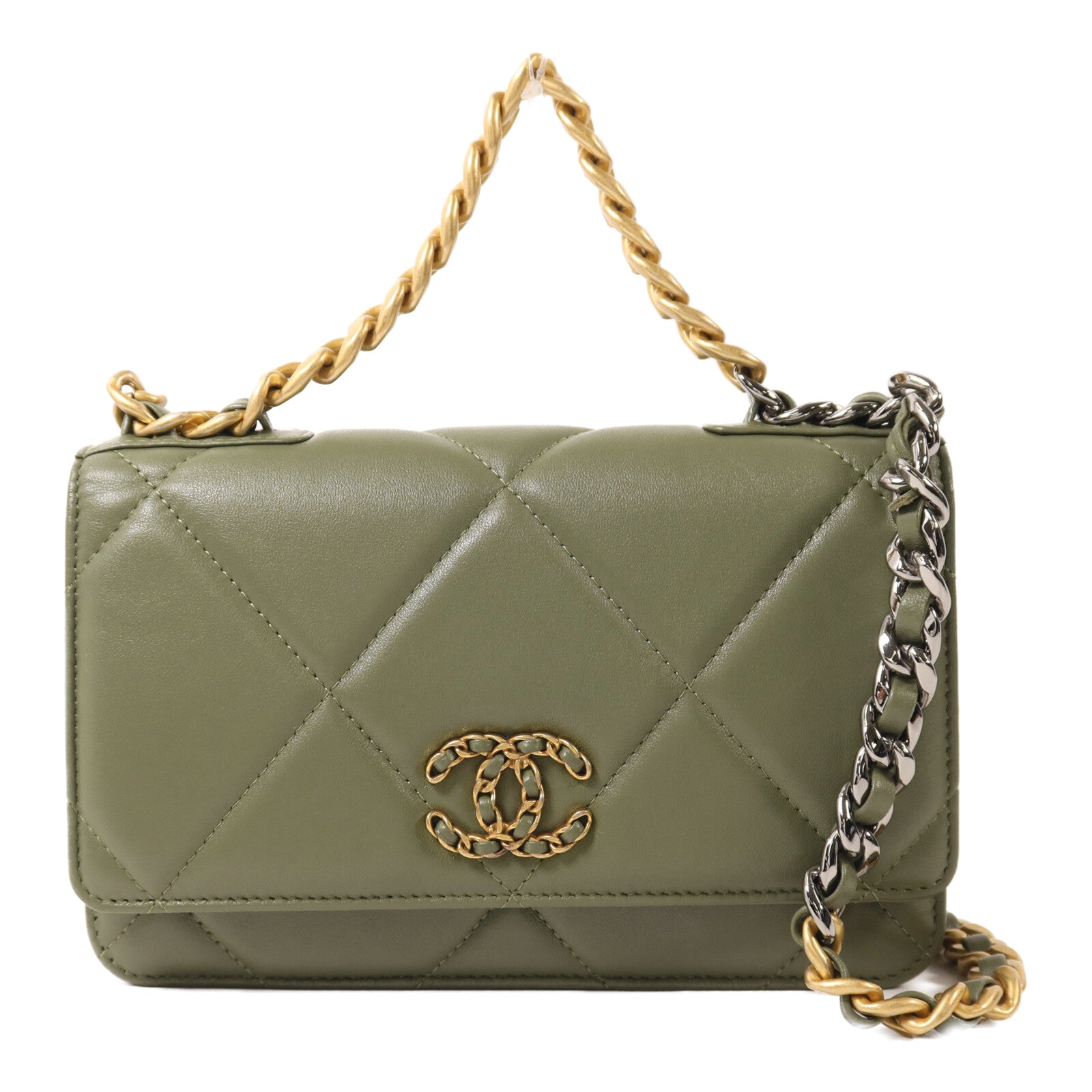LOUIS VUITTON Shoulder Bag Lambskin