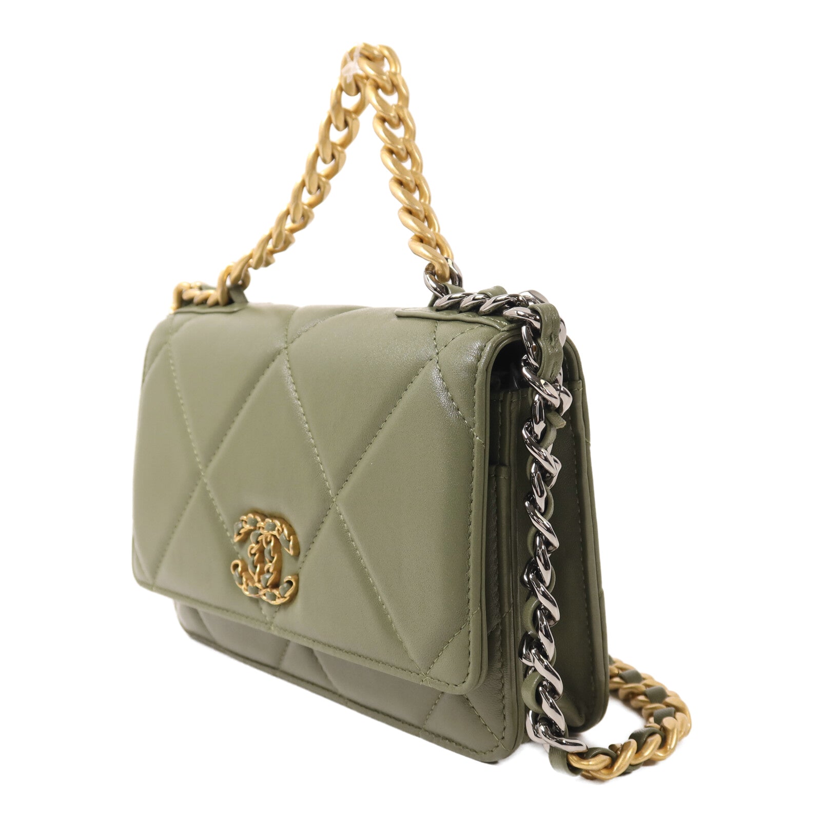 LOUIS VUITTON Shoulder Bag Lambskin 3