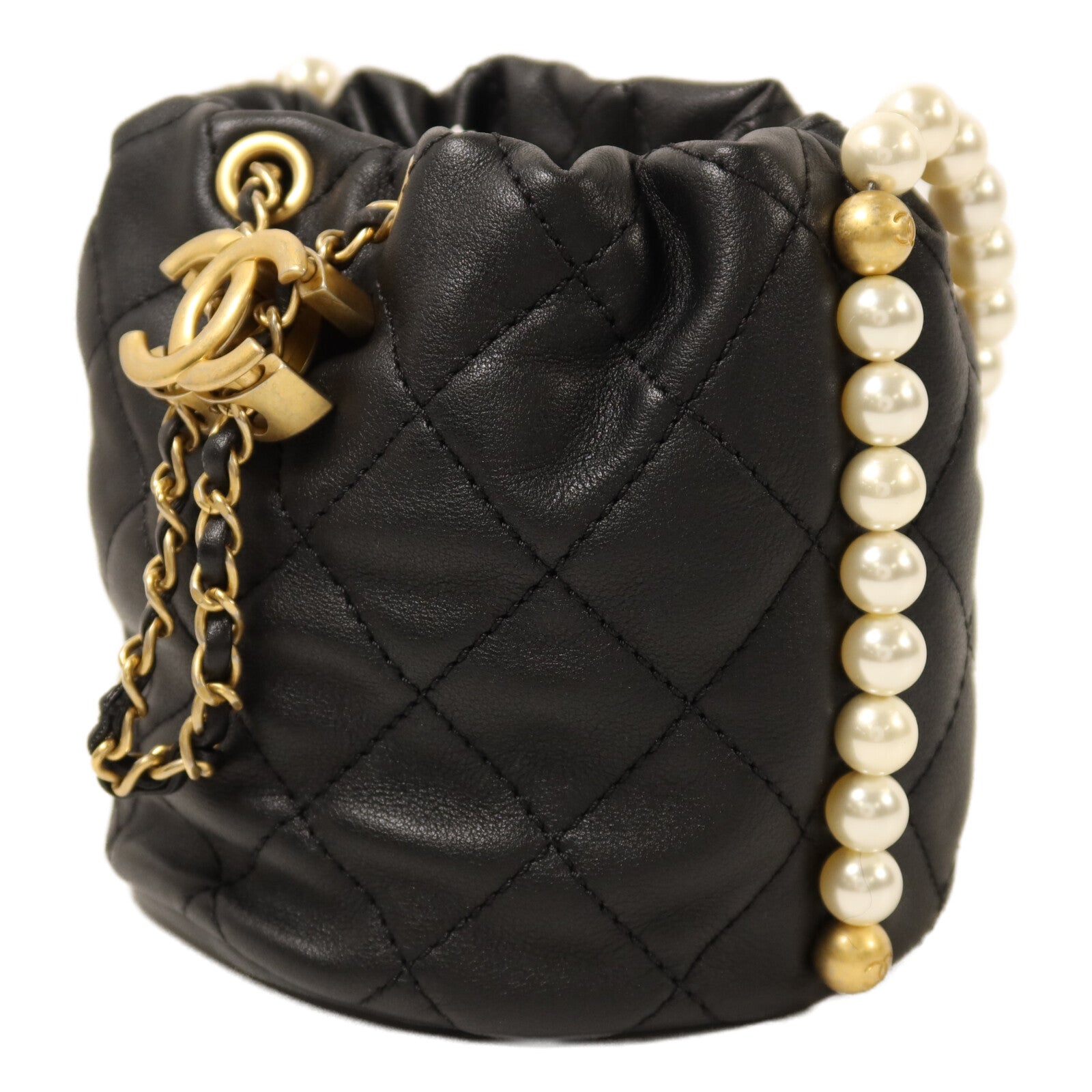 LOUIS VUITTON Bucket Shoulder Bag Calfskin 3
