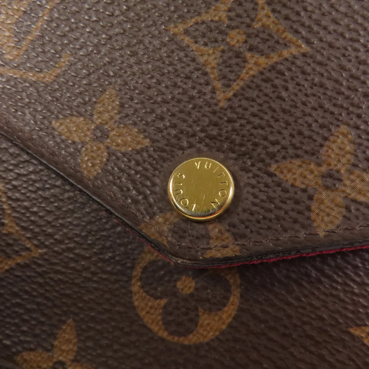 LOUIS VUITTON Felicie M61276 Shoulder Bag Coated Canvas 棕色 / Brown Coated Canvas Rank A - Thumbnail 7