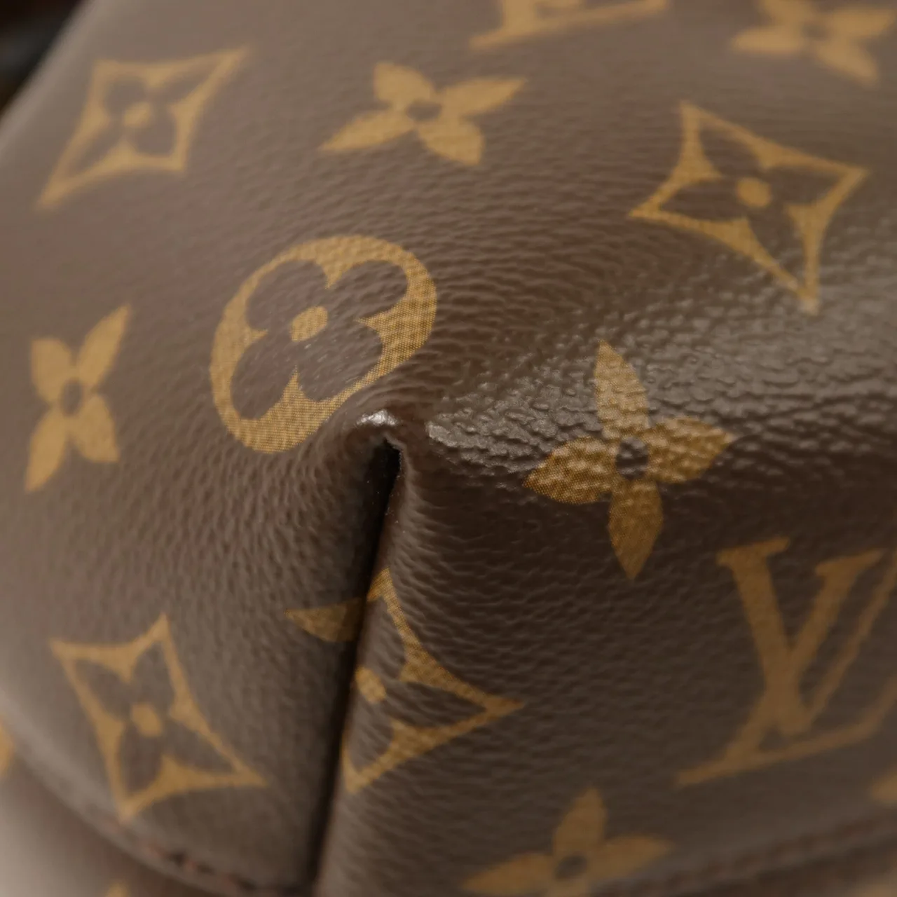 LOUIS VUITTON Montsouris M45516 Backpack Coated Canvas 棕色 / 黑色 Coated Canvas Like New - Thumbnail 10