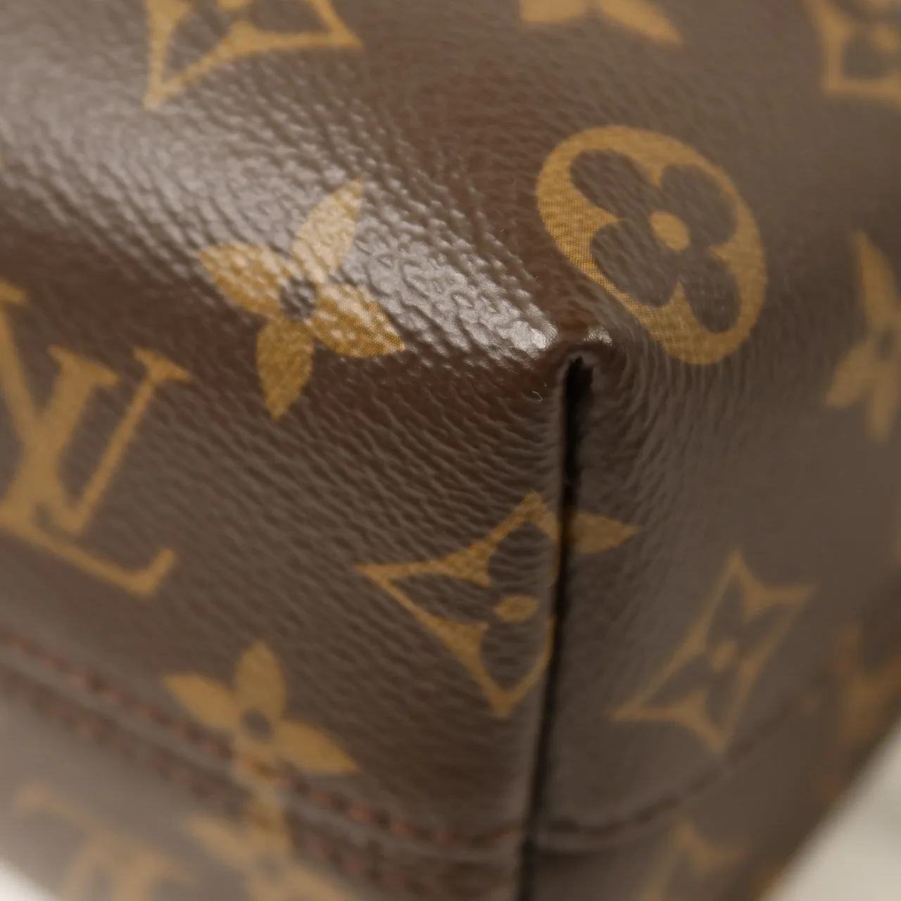 LOUIS VUITTON Montsouris M45516 Backpack Coated Canvas 棕色 / 黑色 Coated Canvas Like New - Thumbnail 11